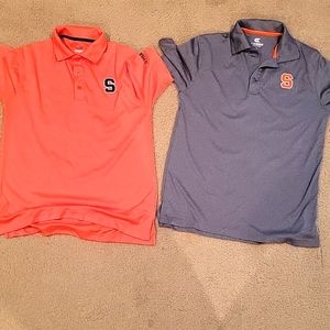 2 Syracuse Polo Shirts  - Small